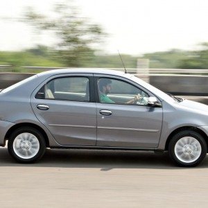 New  Toyota Etios motion action