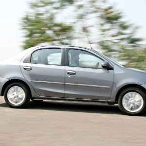 New  Toyota Etios motion action