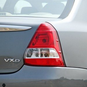 New  Toyota Etios rear