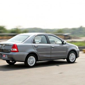 New  Toyota Etios rear