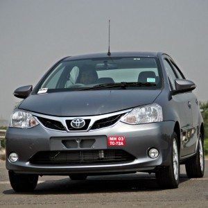 New  Toyota Etios rear