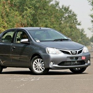 New  Toyota Etios rear