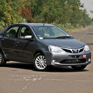 New  Toyota Etios rear