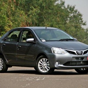 New  Toyota Etios rear