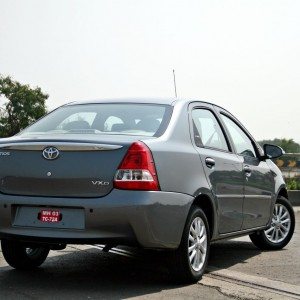 New  Toyota Etios rear