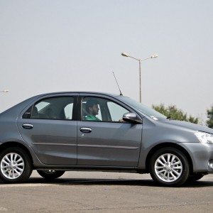 New  Toyota Etios side