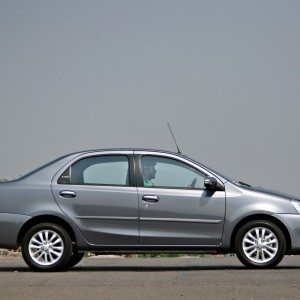 New  Toyota Etios side