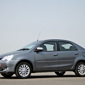 New  Toyota Etios side