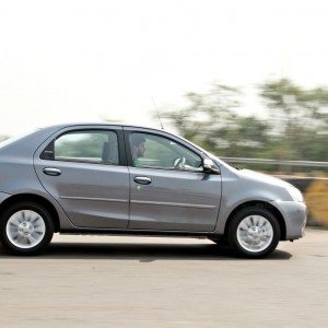 New  Toyota Etios side