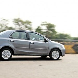 New  Toyota Etios side