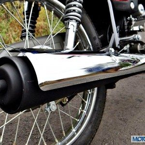 New Hero Splendor Pro Classic Review Exhaust