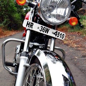 New Hero Splendor Pro Classic Review Front Fender Headlight