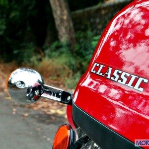 New Hero Splendor Pro Classic Review Rear Cowl