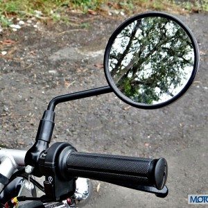 New Hero Splendor Pro Classic Review Right Rear View Mirror