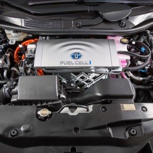 New Toyota Mirai fuel cell car