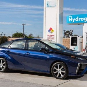 New Toyota Mirai fuel cell car