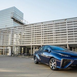 New Toyota Mirai fuel cell car