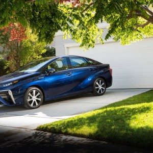 New Toyota Mirai fuel cell car