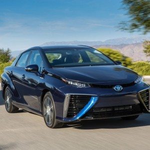 New Toyota Mirai fuel cell car