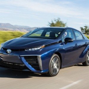 New Toyota Mirai fuel cell car