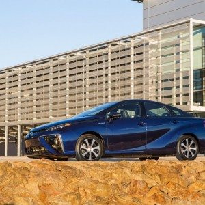 New Toyota Mirai fuel cell car