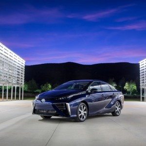 New Toyota Mirai fuel cell car