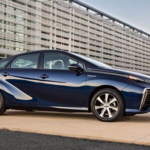 New Toyota Mirai fuel cell car