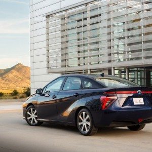 New Toyota Mirai fuel cell car