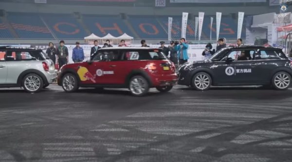 Parallel parking world record