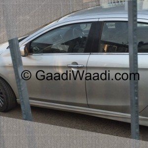 Spy Images of Maruti Ciaz RS body kits