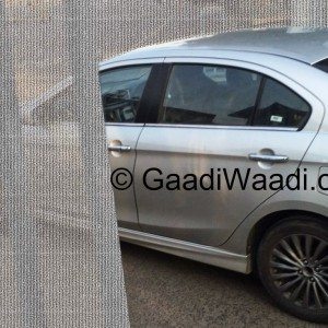 Spy Images of Maruti Ciaz RS body kits