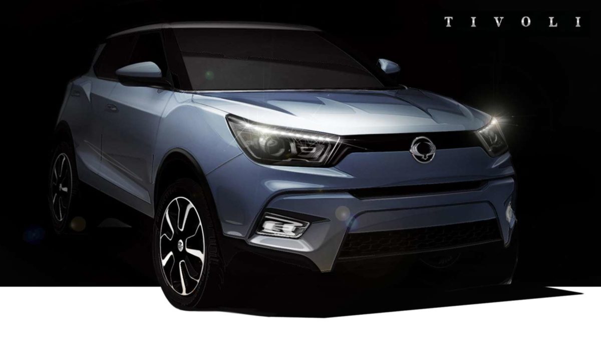 SsangYong Tivoli front