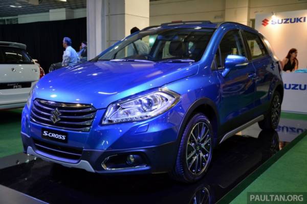 Suzuki SX S Cross On Display in Malaysia