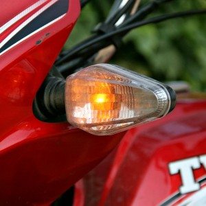 TVS Star City Plus front left indicator