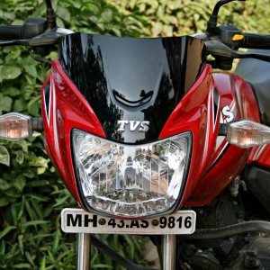 TVS Star City head lamp