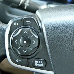 Toyota Camry Hybrid Steering mounted controls