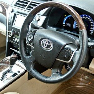 Toyota Camry Hybrid dashboard