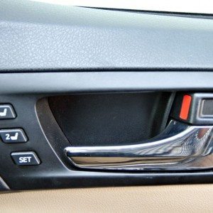 Toyota Camry Hybrid interior detail