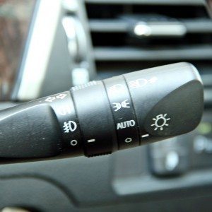 Toyota Camry Hybrid interior detail