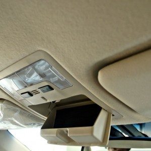 Toyota Camry Hybrid interior detail