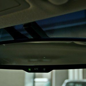 Toyota Camry Hybrid interior detail