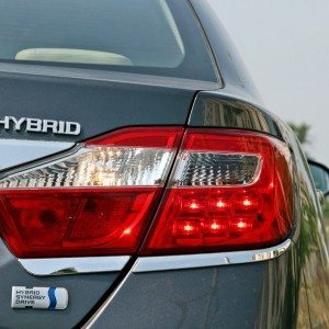 Toyota Camry Hybrid tail lamp