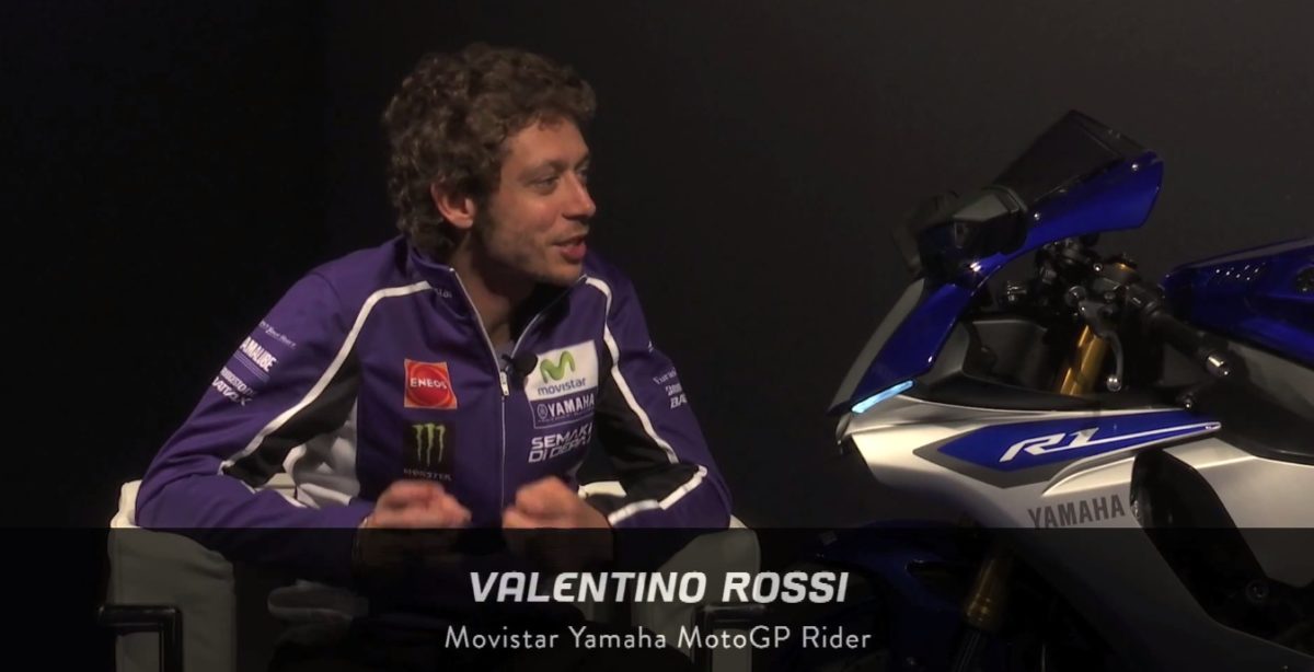 Valentino Rossi speaks about  YZF R