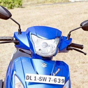 suzuki lets blue headlight