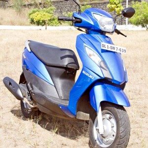 suzuki lets scooter blue
