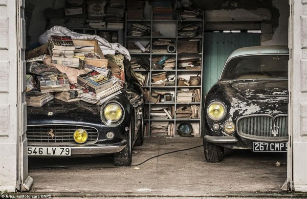 1961 Ferrari 250 GT SWB California Spider and 1956 Maserati A6G Gran Sport Frua