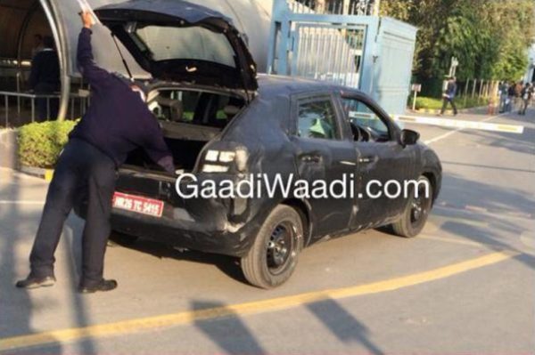 Maruti Suzuki YRA Spied India Side