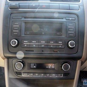 Skoda Rapid TDI Centre Console