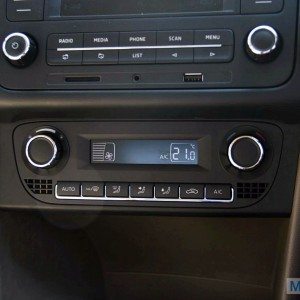 Skoda Rapid TDI Centre Console