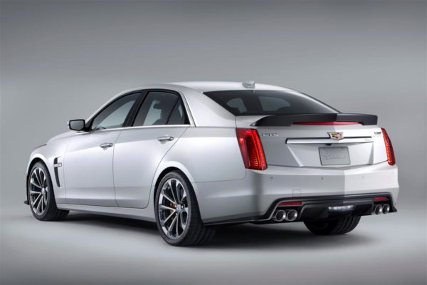 Cadillac CTS V rear exhaust